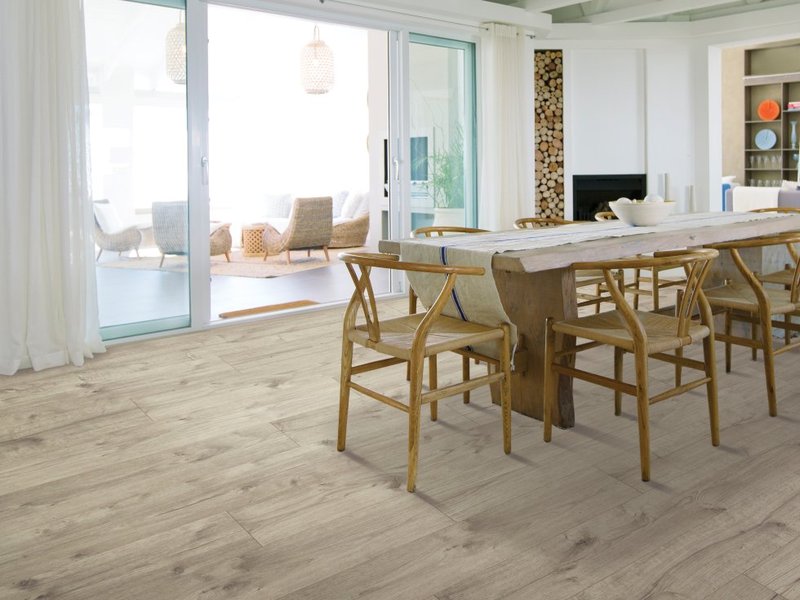 Modern laminate flooring installed by Bargain Bob's Flooring in Riviera Beach, FL