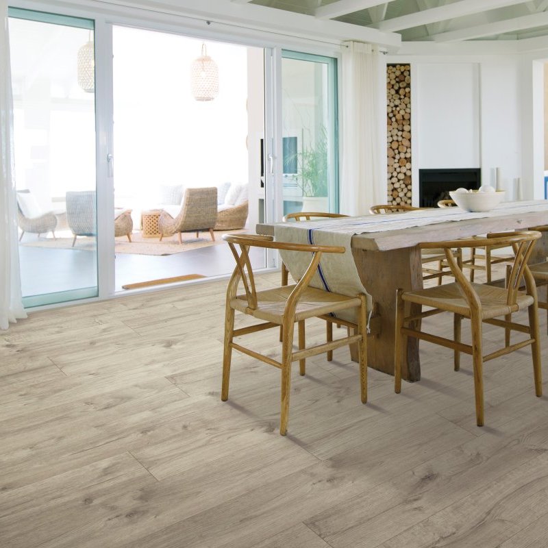 {{ name }} providing laminate flooring for your space in {{ location }}